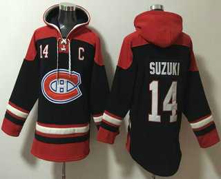 Men's Montreal Canadiens #14 Nick Suzuki Navy Blue Ageless Must Have Lace Up Pullover Hoodie,We sell and wholesale Men's Montreal Canadiens #14 Nick Suzuki Navy Blue Ageless Must Have Lace Up Pullover Hoodie on line form chian!